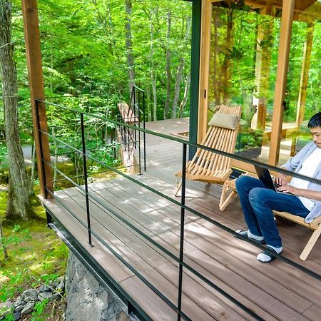 ロックフォレスト北軽井沢 Villa Екстериор снимка