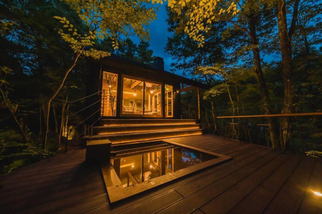 ロックフォレスト北軽井沢 Villa Екстериор снимка